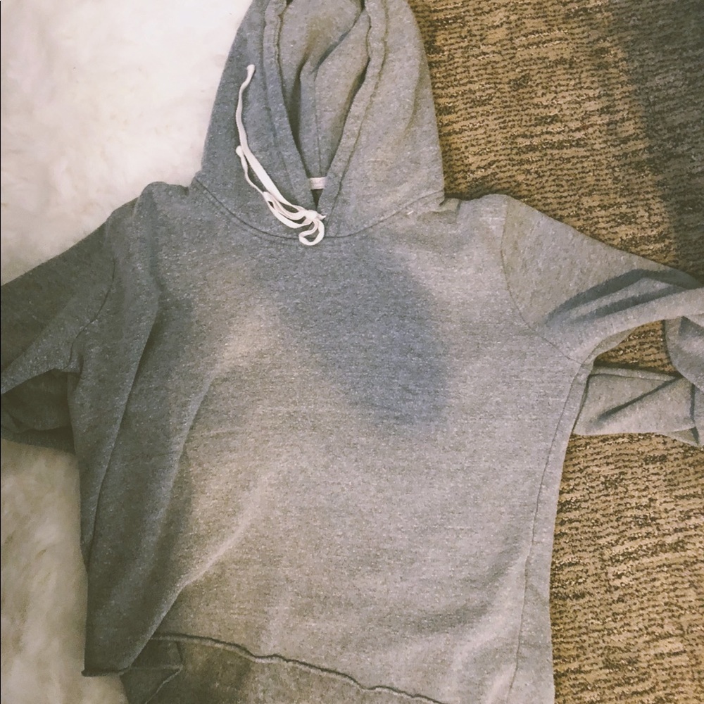 Cozy grey hoodie